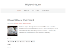 Tablet Screenshot of mickmel.com